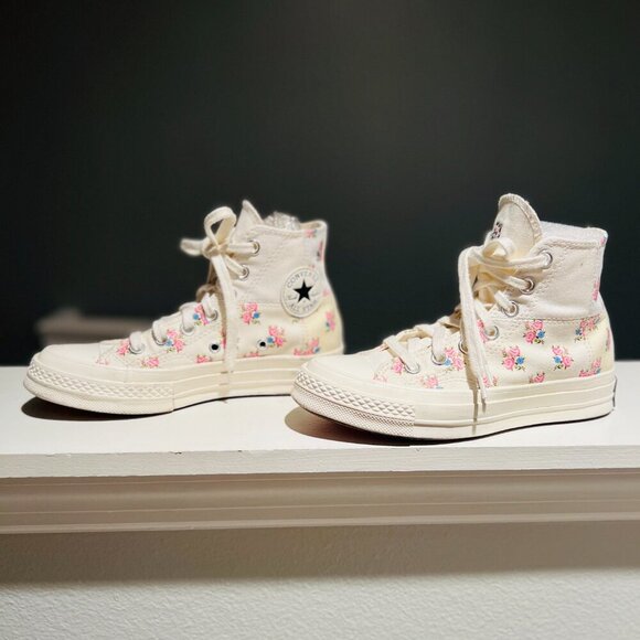 🌸 Converse Chuck 70 Platform Floral Lift – Size 5 USA, (A05193C) 🌸 - Picture 4 of 10